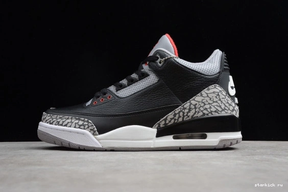 AIR Retro 854262-001 854262-001 (2018) Black Cement 3 Jordan 1123